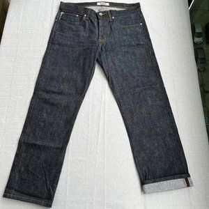 Naked & Famous Denim Weird Guy - 10th Anniversary Size 33x28 NWOT 10 Selvedge